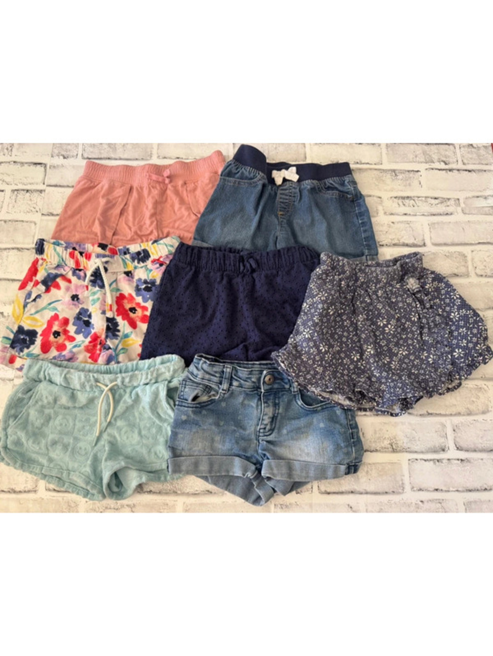 Girl’s lot of 7 shorts size 6/7
